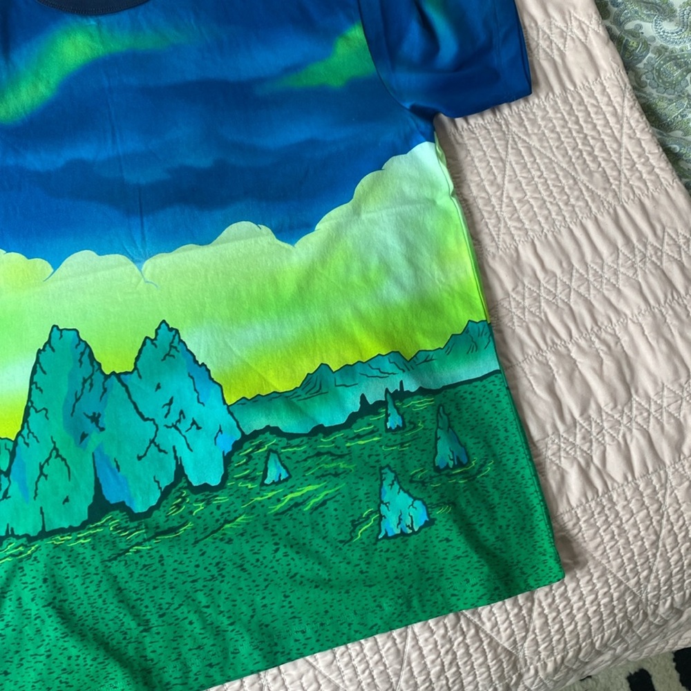 Marc By Marc Jacobs Mars Scape T-Shirt Nwt Sz Xs - image 3